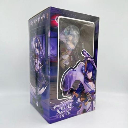 Genshin Impact |PVC| Raiden Shogun Action Figure 27 cm Collectible with Sword