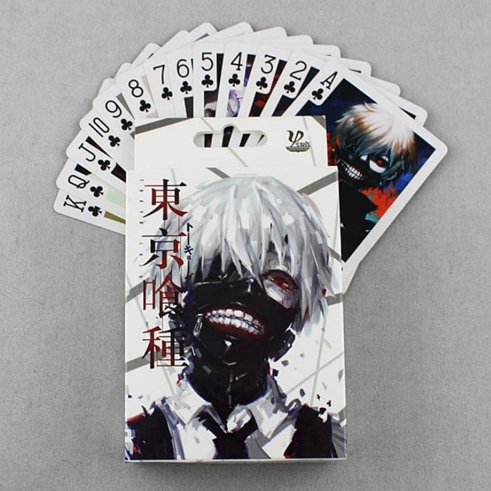 Tokyo Ghoul Anime Playing Cards | Collector’s Edition | Durable PVC | Officially Inspired by Tokyo Ghoul