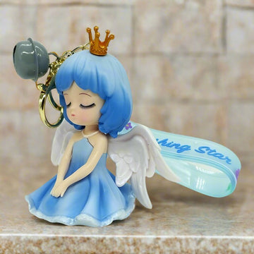 Cute BLUE Model B Fairy | Premium PVC | Lanyard Keychains |