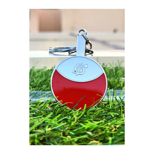 Uchiha Clan Crest Logo Metal Keyring Keychain