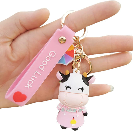 Moo Cow Themed | Female | Lanyard Charm keychain