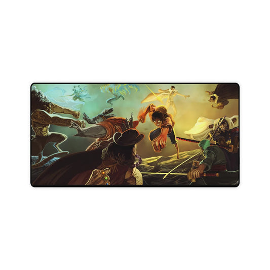 One Piece Luffy Combat Scene | Large Size Gaming Mouse Pad | 70 x 30 Cm |