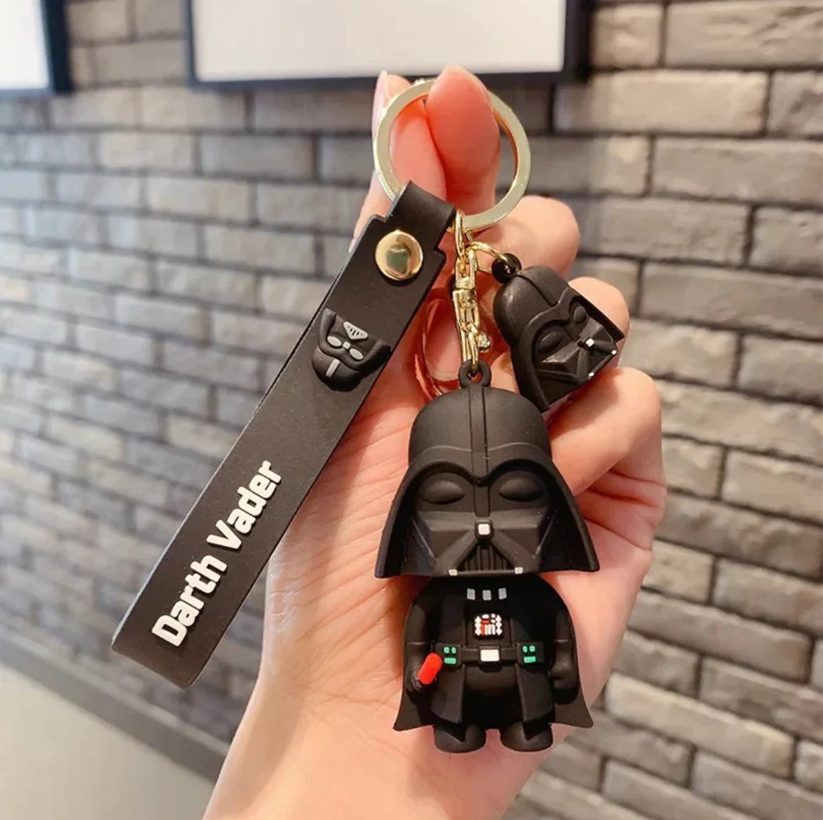 Star Wars Darth Vader | 3D Lanyard Keychain | Durable
