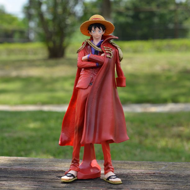 One Piece | Monkey D Luffy With Straw Hat Anime Action Figure | 25 Cm |