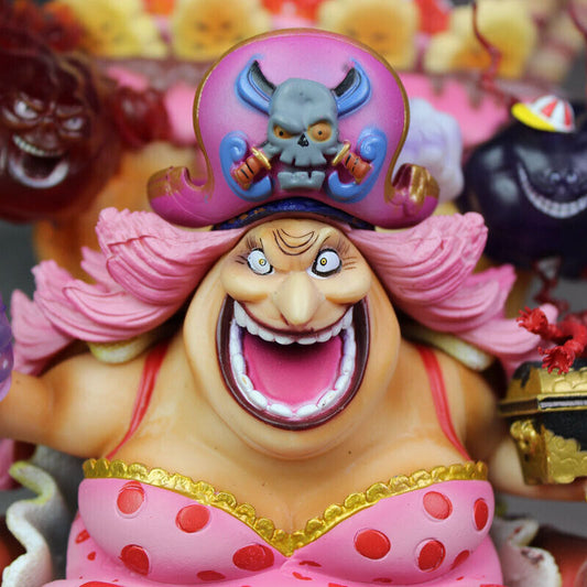 One Piece | Charlotte Linlin BIG MOM On Throne Anime Action Figure | 24 Cm |