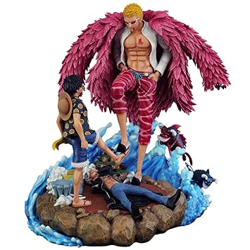 One Piece Epic Battle Figure – Luffy vs. Doflamingo 21 Cm | PVC | Anime Collectible by ShoppingNest