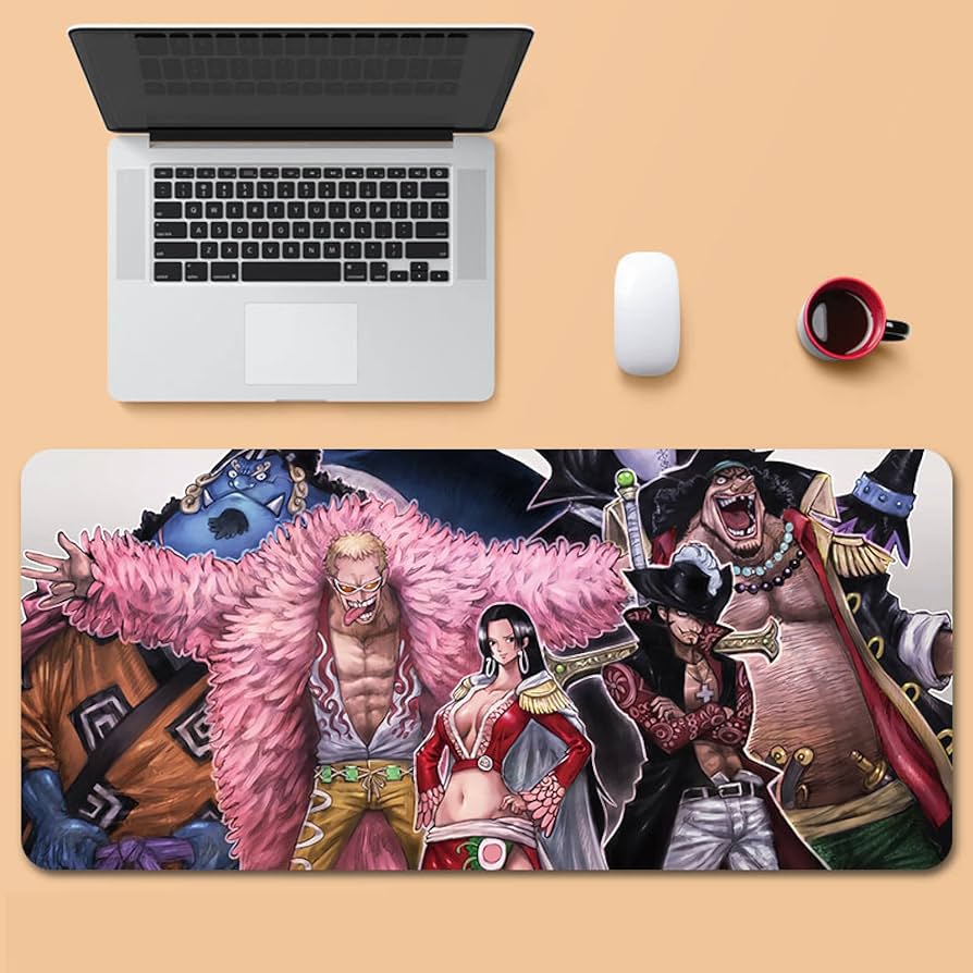 One Piece | War Lords Big Size Gaming Mouse pad | 70 x 30 Cm |