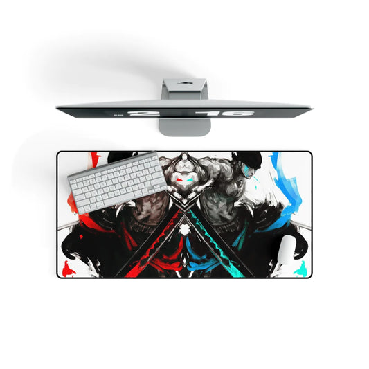One Piece Zoro Attacking |700mm x 300mm| Gaming Mouse Pad |