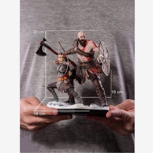 God of War Kratos and Atreus Ultimate Game Action Figure | 19 Cms |