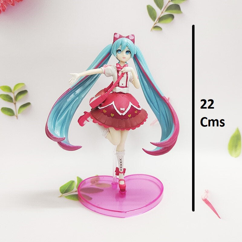 Anime Figure Ribbon Hatsune Miku Series Super Action Figure Ribbon Heart | 22cm