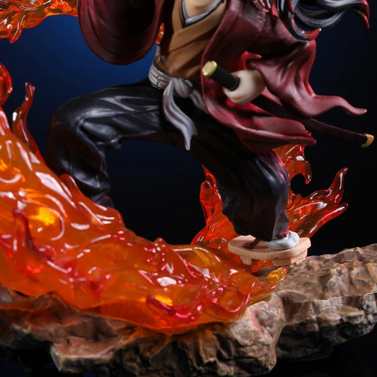 Demon Slayer Yoriichii Action Figure PVC with light  | 20.5 Cm |
