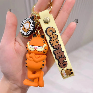 Garfield C | 3D Lanyard Keychain | Silicone
