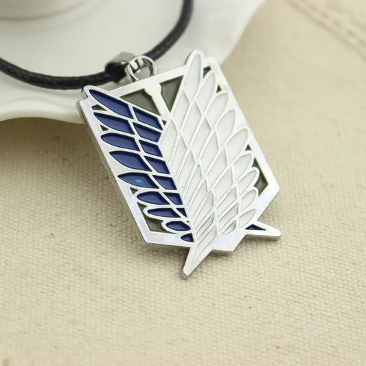 Attack on Titan - Wings of Freedom Badge Anime Necklace Pendant Cosplay Fashion Jewellery