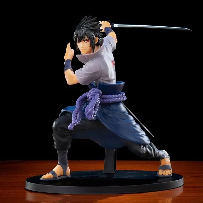 Naruto Sasuke Uchiha With Sword PVC Action Figure | 17 CM |