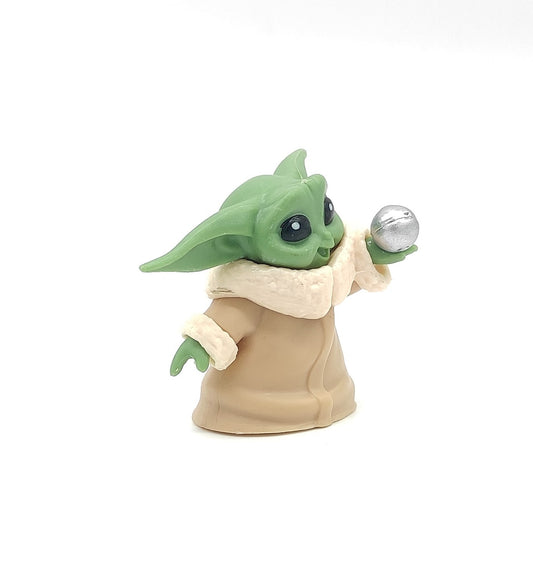 The Mandalorian | Star Wars Model A | Grogu Baby Yoda Action Figure | 5.5 Cms |