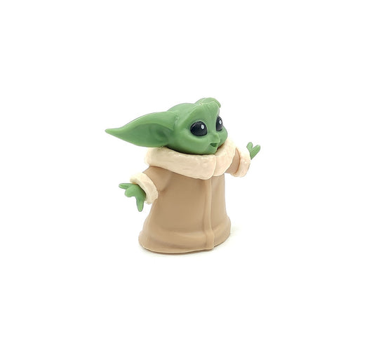 The Mandalorian | Star Wars | Grogu Baby Yoda Action Figure | Star Wars Model B | 5.5 Cms |