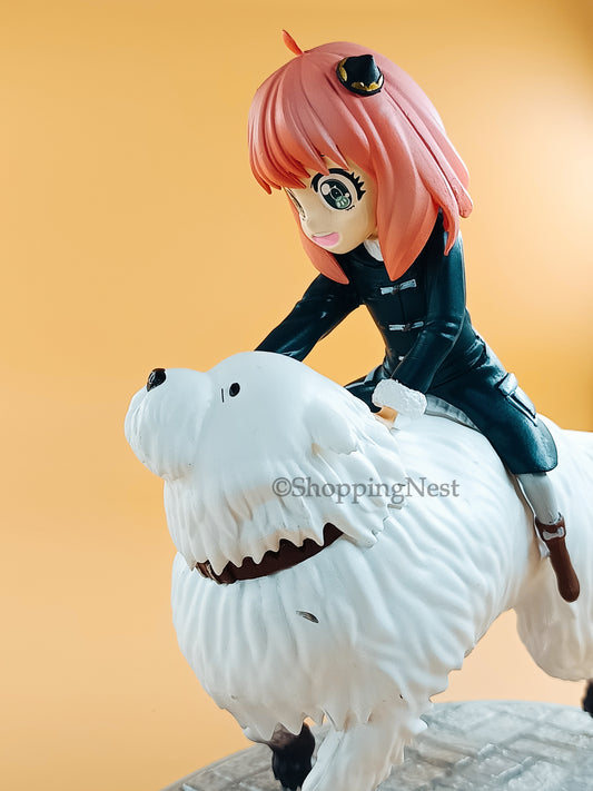 Spy X Family Anya Forger Riding a Dog PVC Action Figure | 22 CMS |