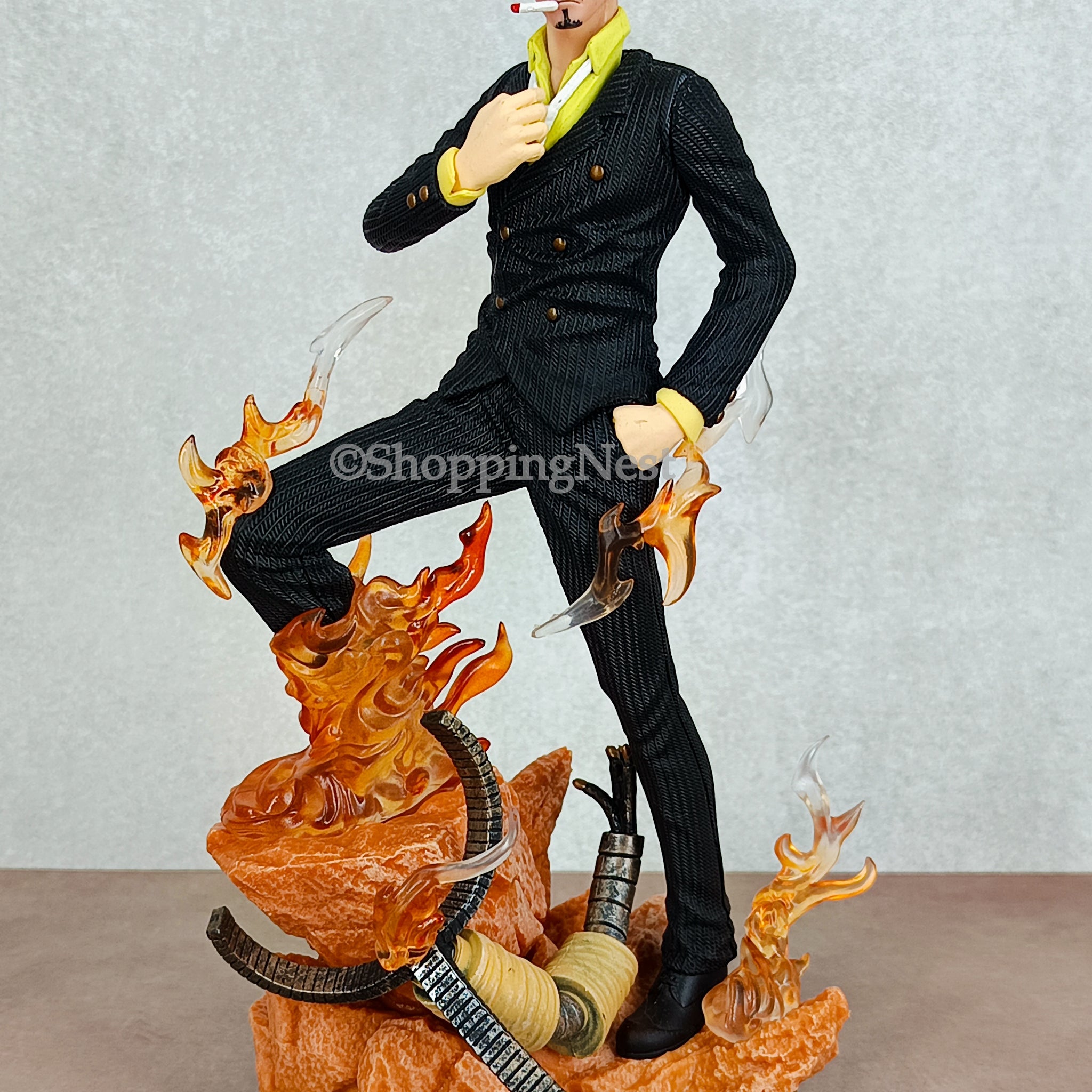 One Pieced Anime Figure Gk Lx Sanji Standing Poseture Statue AAction Figure