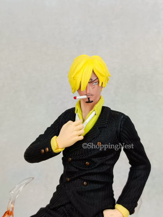 One Pieced Anime Figure Gk Lx Sanji Standing Poseture Statue AAction Figure