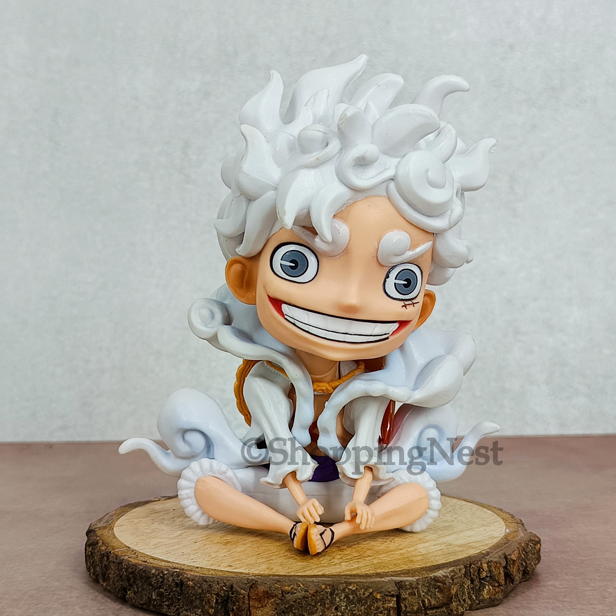 One Piece Anime Nika Luffy Gear 5 White Action Figure | 11.5 CMS |