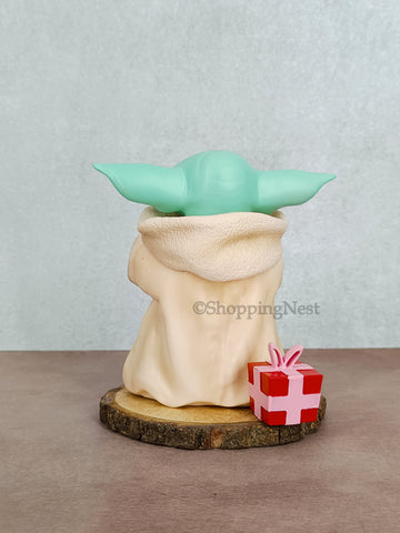 Baby Yoda Mandalorian Figure Grogu (TM) Smile Total Height approx. | 7 CM |