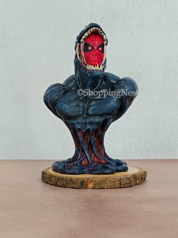 The Venom Spider-Man Venom Bust Statue  Action Figure | 16 CMS |