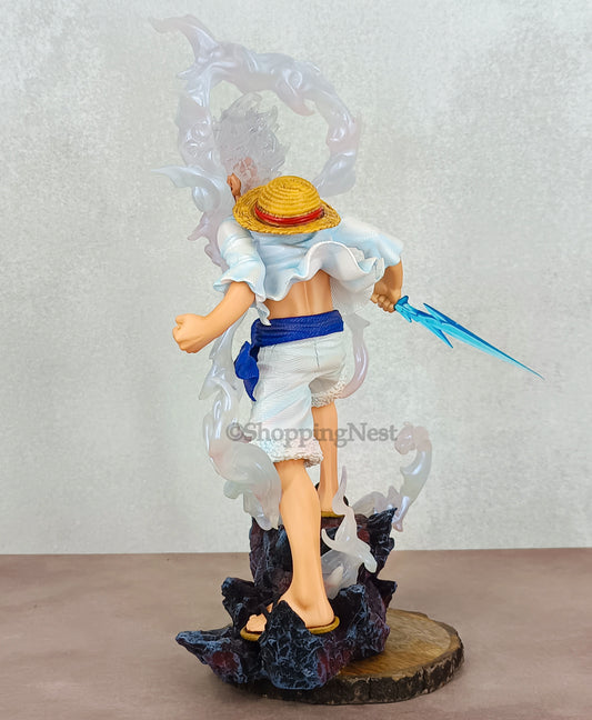 One PIece Gear 5 Luffy Sun God Nika Action Figure PVC Multicolour | 28 CMS  |