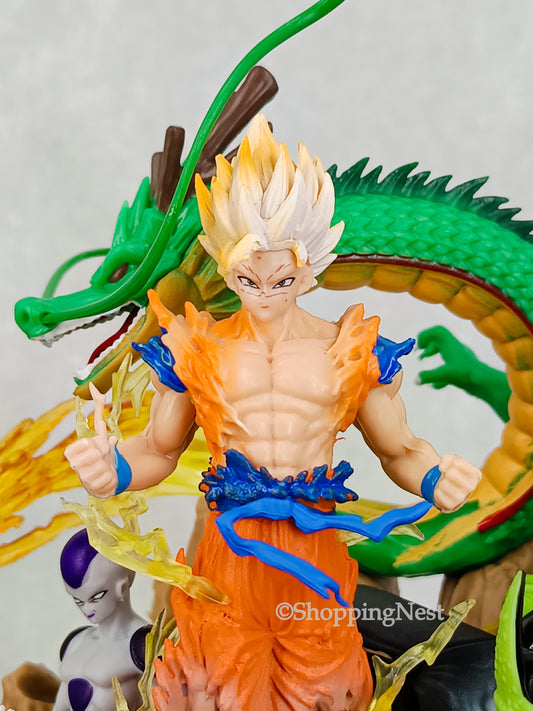 Dragon DBZ Son Goku Cartoon PVC Anime Figure Statue Model Action Figure Collection | 19.5 CMS |