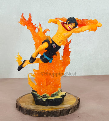 One Piece | Portgas D. Ace Fight Edition Anime Action Figure | 15 Cm |