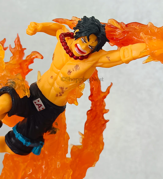 One Piece | Portgas D. Ace Fight Edition Anime Action Figure | 15 Cm |