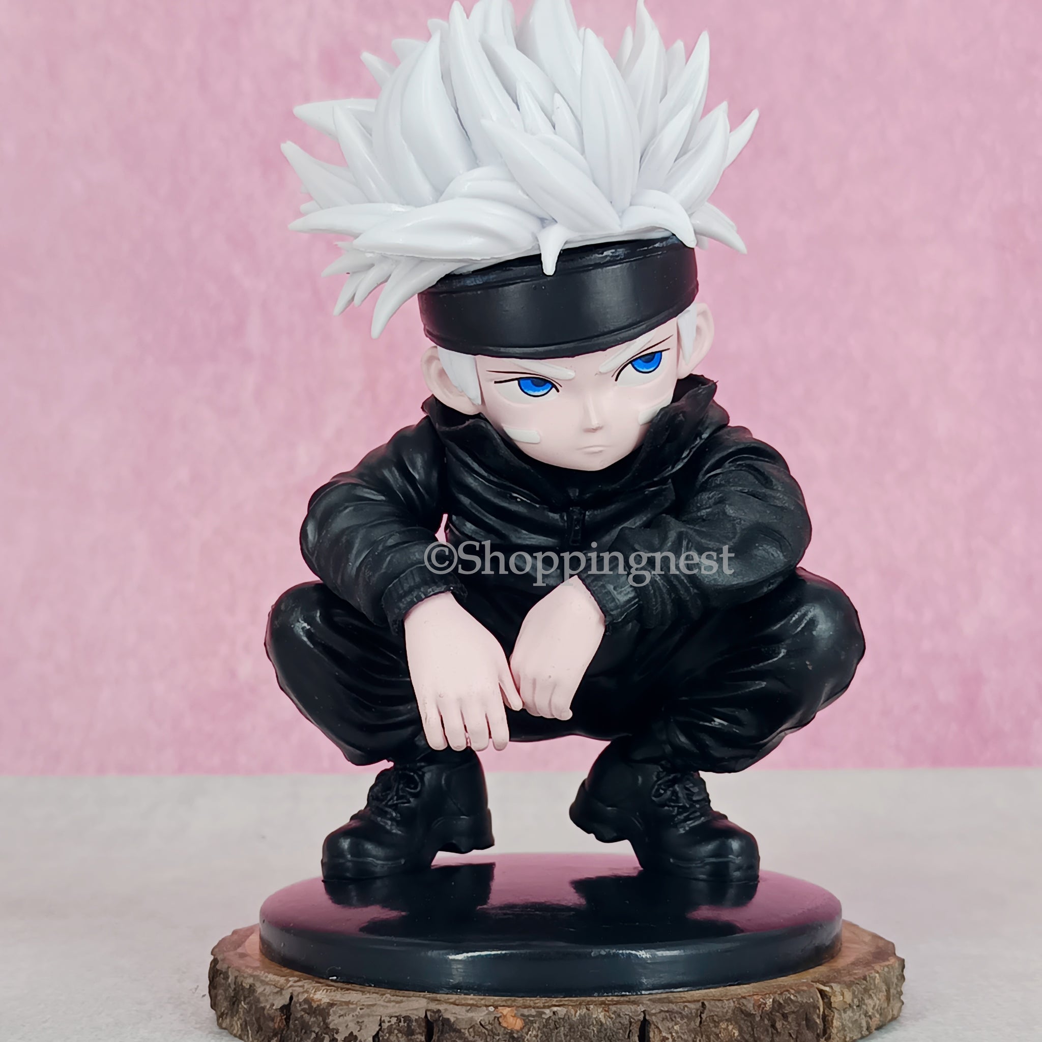 Jujutsu Kaisen Satoru Gojo Squatting Figure PVC Anime Collectible Toys Gift | 15  CMS |