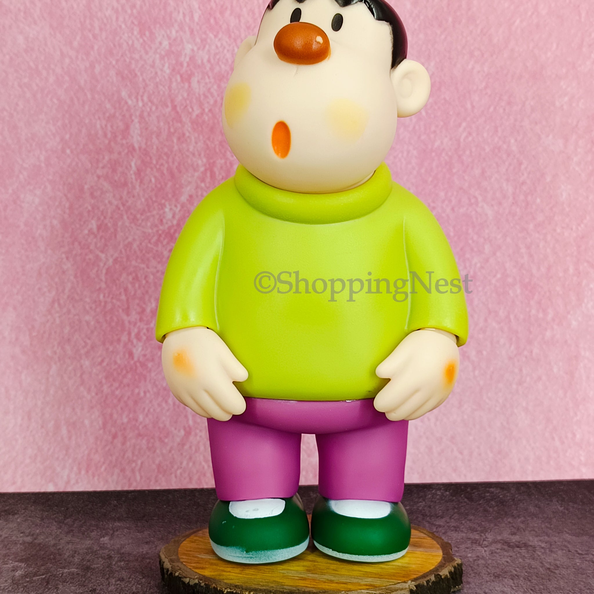 Doraemon Fat Tiger Ji'an doll model, with the warm memories of Fatty Blue | 23 CMS |