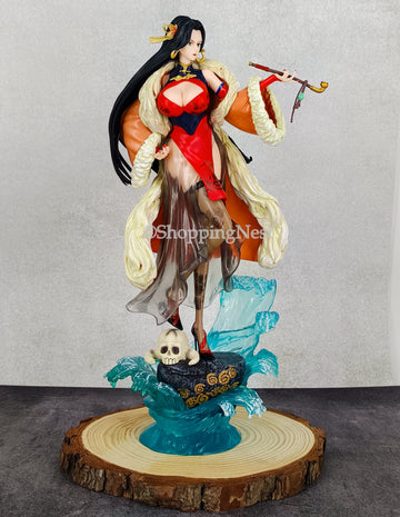 Anime One Piece Boa Hancock Figure Gk Oka Shichibukai Sexy Beautiful Pvc Action Figurine  | 35.5 CMS |