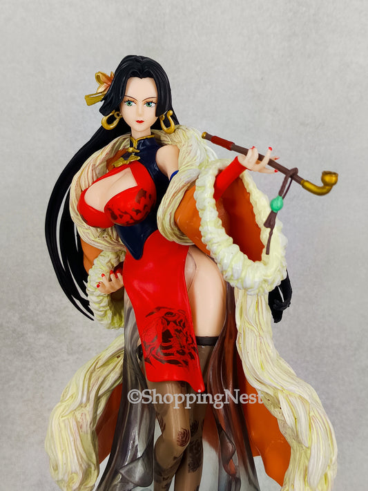 Anime One Piece Boa Hancock Figure Gk Oka Shichibukai Sexy Beautiful Pvc Action Figurine  | 35.5 CMS |