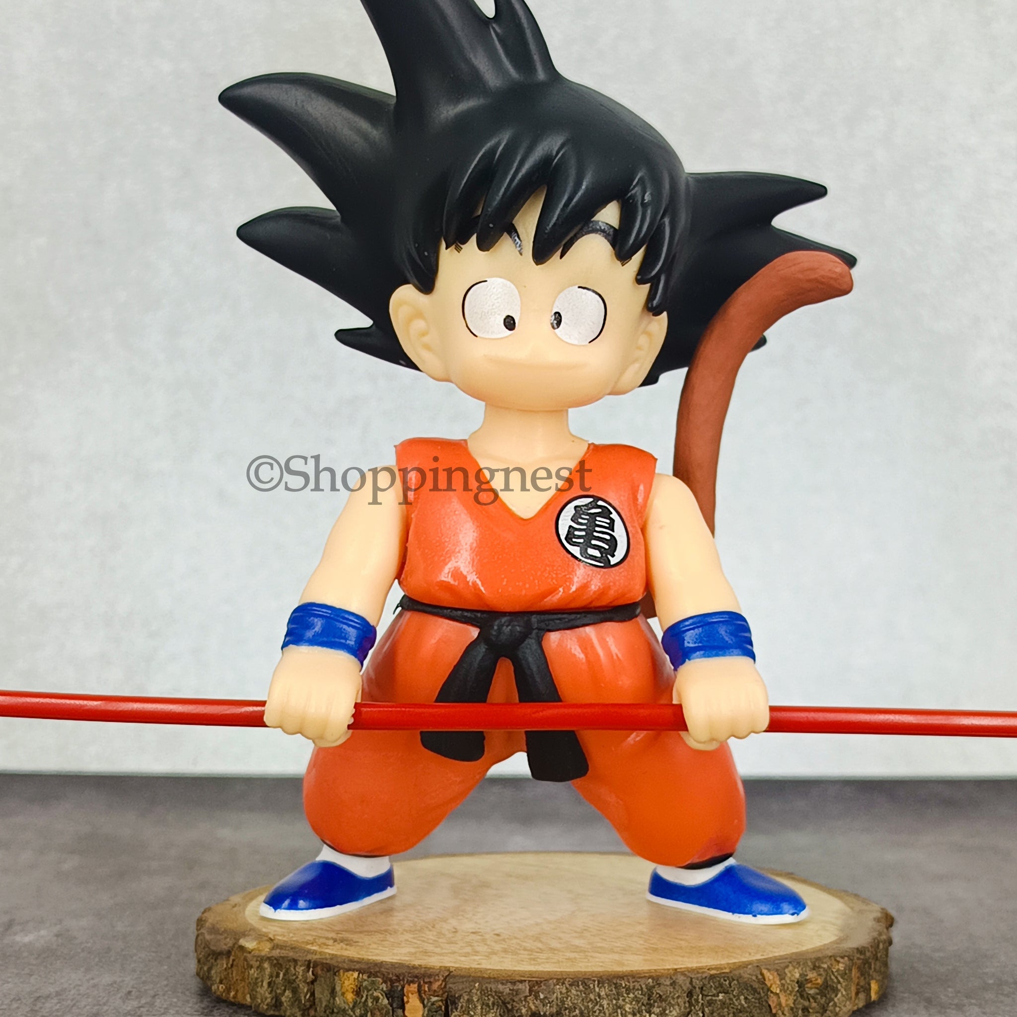 high quality PVC Kids Toy model Statues Anime figura Dragon Balls Q version Cartoon Goku Action Figures | 15.5 CMS |