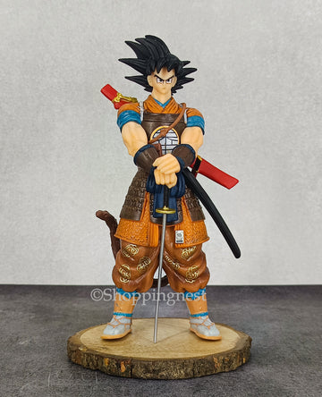 Dragon Ball Samurai Son Goku Resin Model In Stock 2.0 ver H: 19 cm New