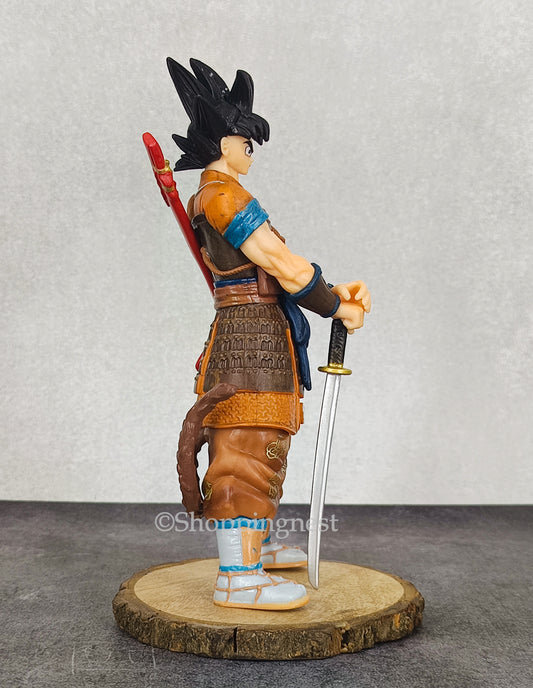 Dragon Ball Samurai Son Goku Resin Model In Stock 2.0 ver H: 19 cm New