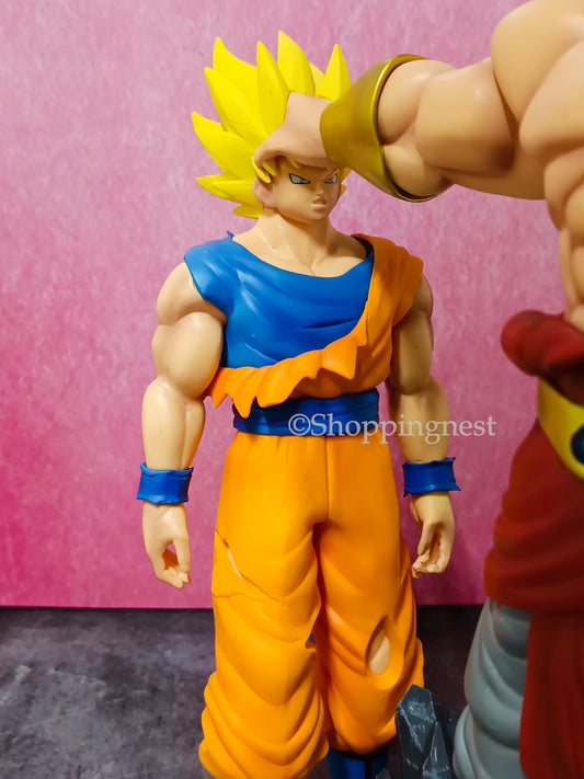 Dragon Ball Z Anime Action Figure Broly Vs Goku Super Saiyan Action Figure |38.5 CMS |