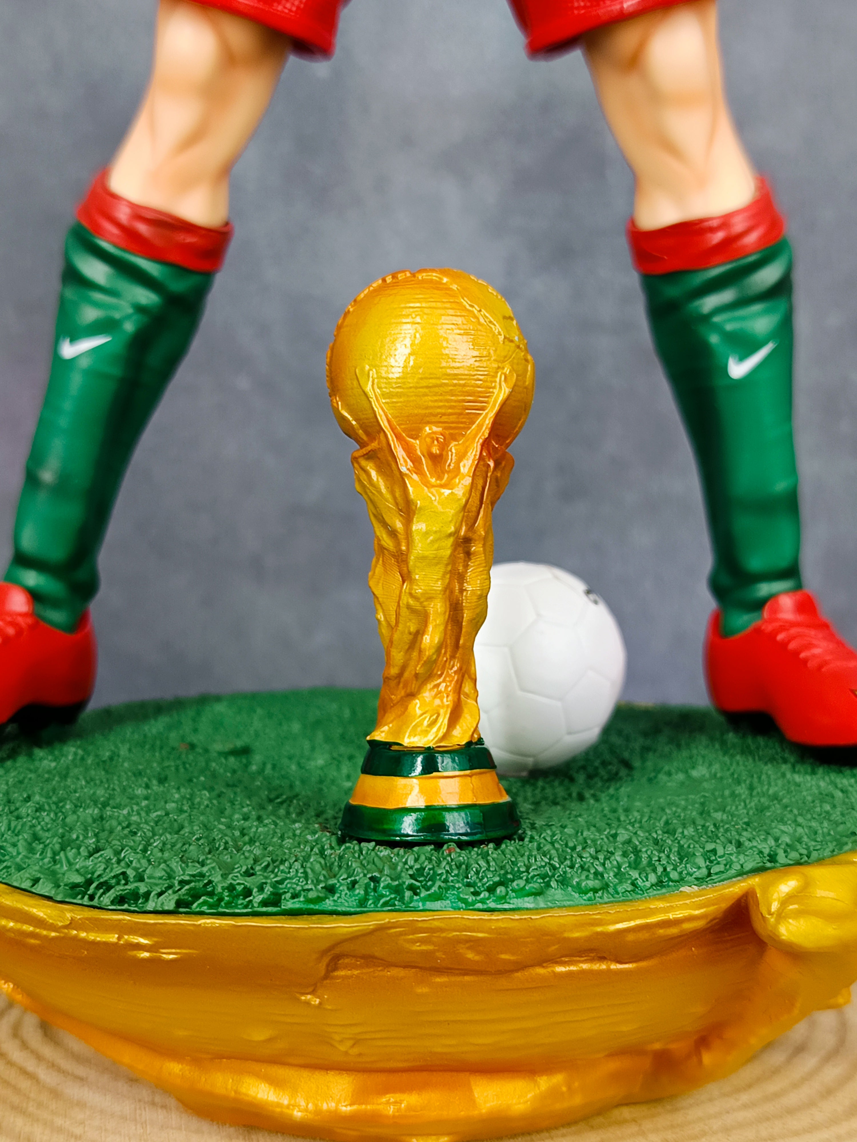 One Piece | Roronoa Zoro Cosplay Soccer Star Figure | Ronaldo 7 Editio
