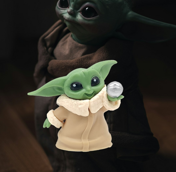 The Mandalorian | Star Wars Model A | Grogu Baby Yoda Action Figure | 5.5 Cms |