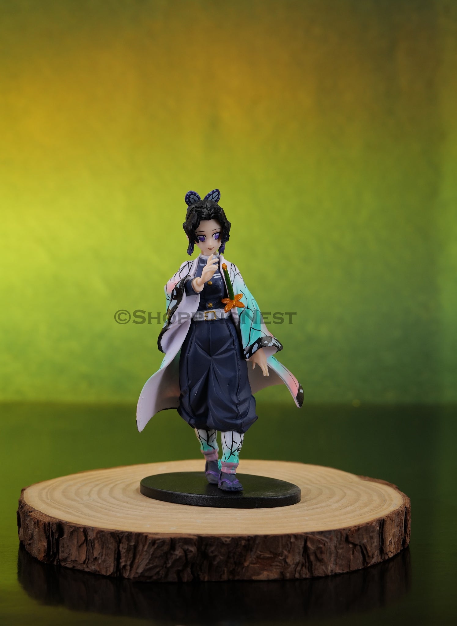 Demon Slayer Shinobu Kocho Action Figure PVC Model Anime Figurine | 16 Cms |