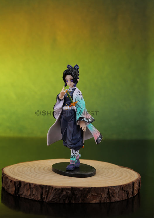 Demon Slayer Shinobu Kocho Action Figure PVC Model Anime Figurine | 16 Cms |