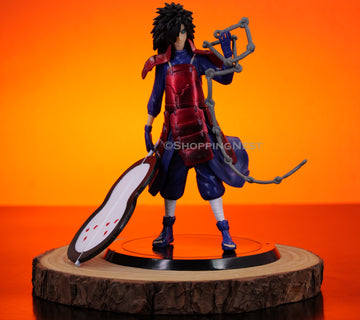 Naruto Uchiha Madara | Armoured with Weapon Action Figure |17 Cms|