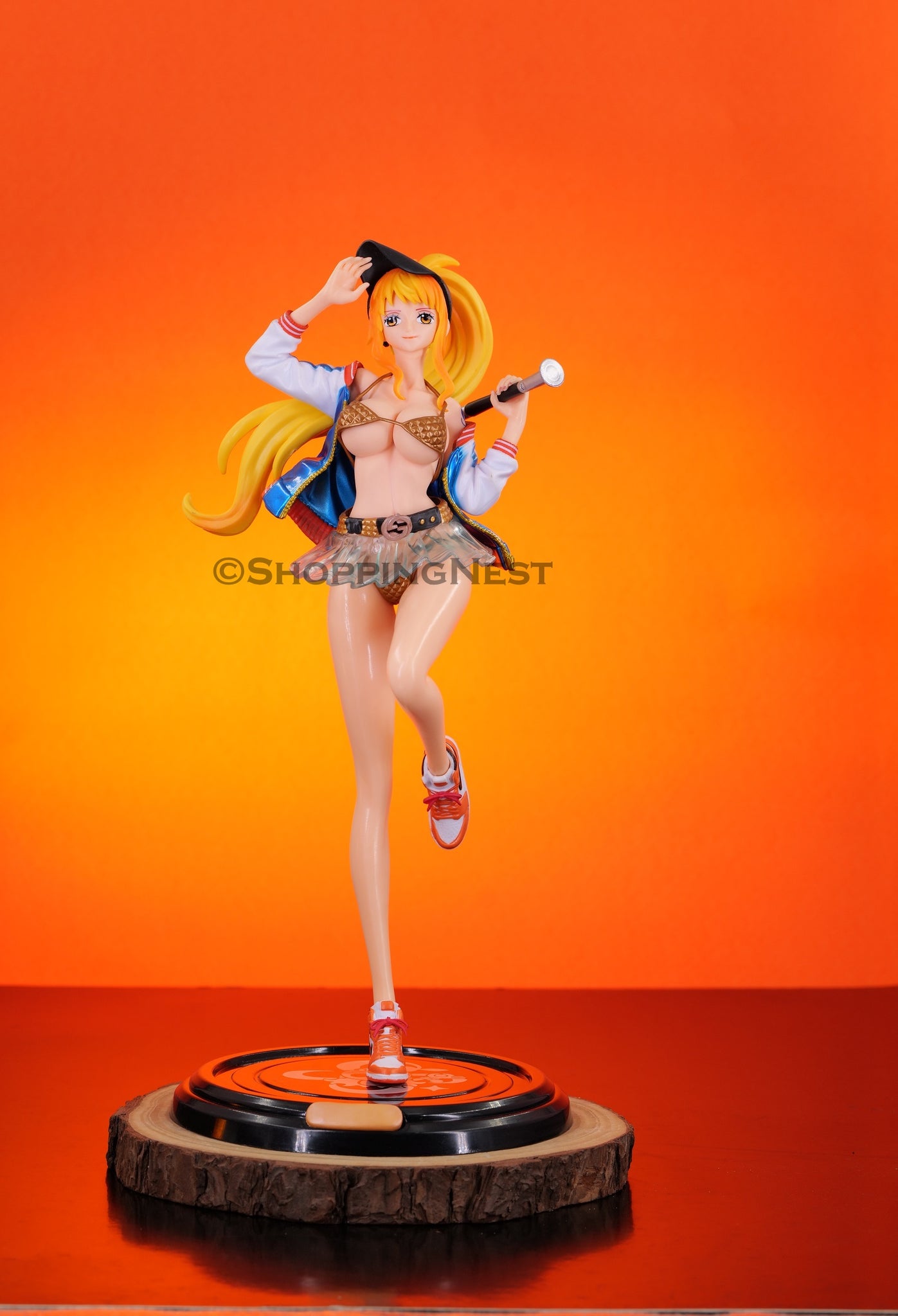 One Piece | Nami Baseball Anime Action Figure | 34 Cm |