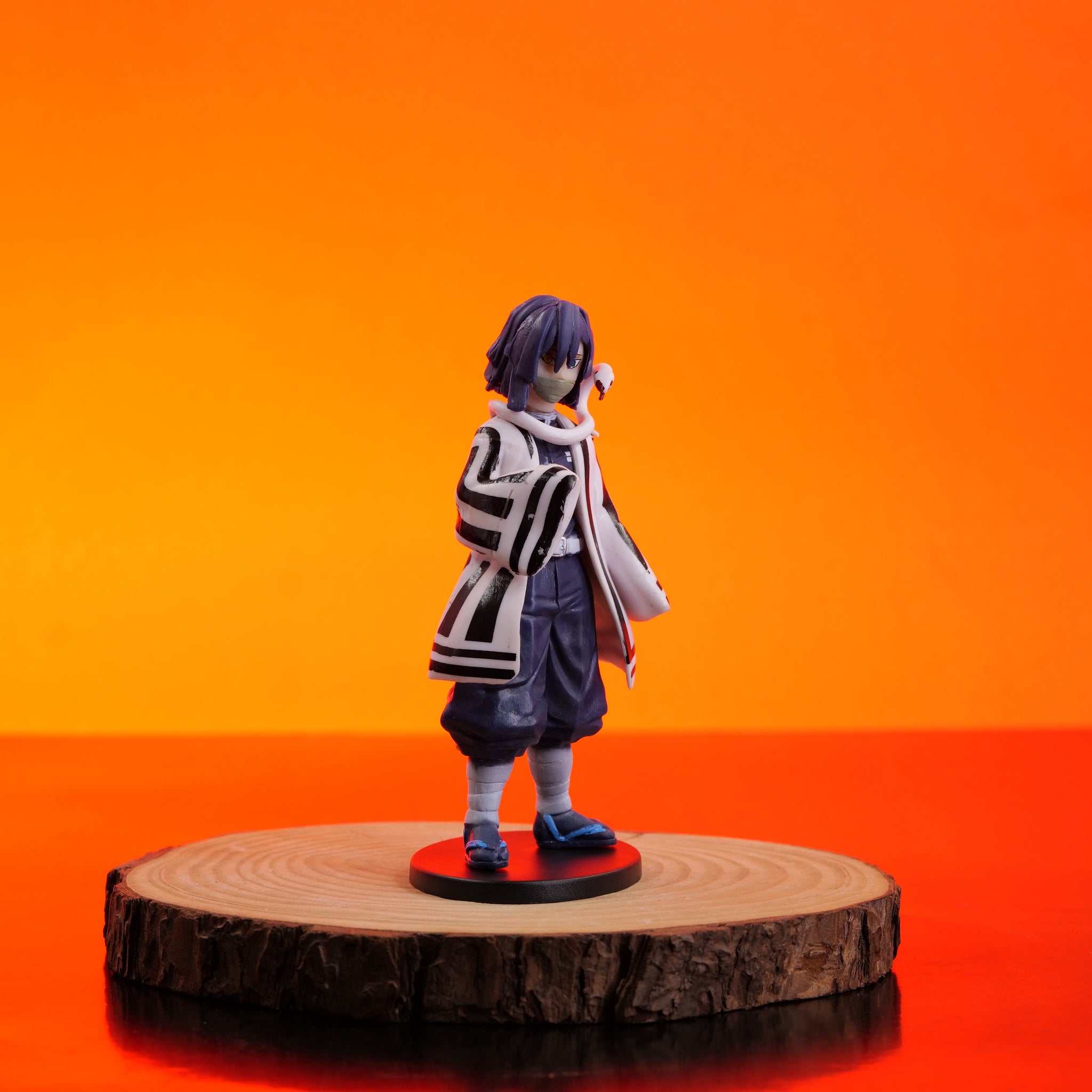 Demon Slayer | Obanai Iguro Anime Action Figure | Snake Hashira | 15 Cms |