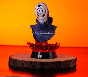 Naruto Anime |Obito Head Burst With Flame Action Figure | 16 Cm |