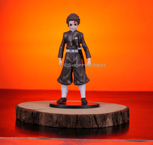 Demon Slayer Kimetsu no Yaiba Tanjiro Kamado Demon Slayer Corps Model 3 Action Figure  | 15 CMS  |