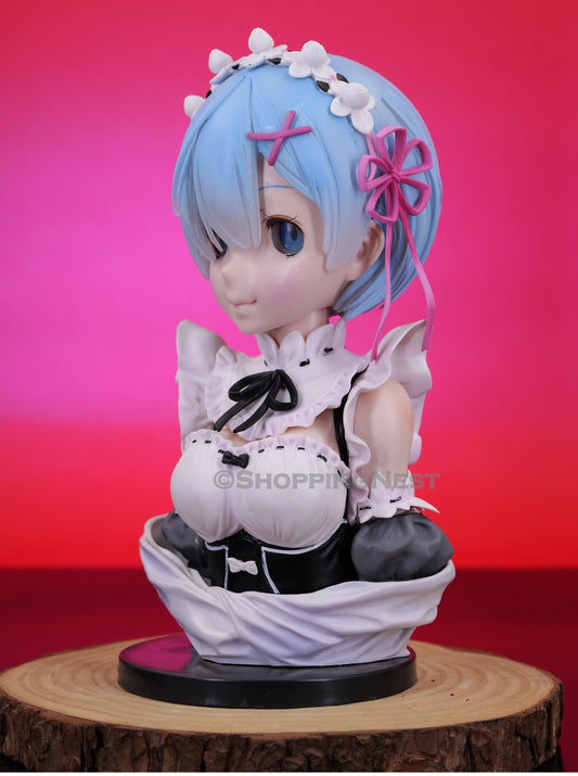 ReZero Ichiban Kuji Rem Model A Prize 13 Scale Bust Collectible Figure | 21 CMS |