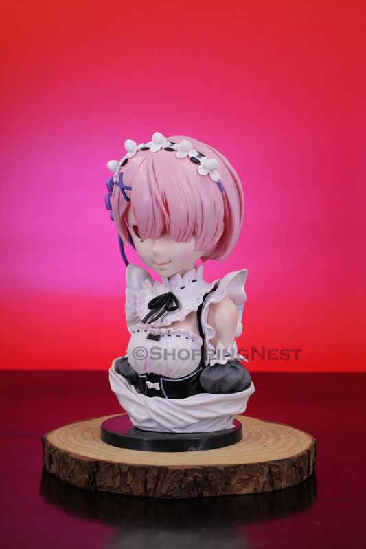 ReZero Ichiban Kuji Rem Model B Prize 13 Scale Bust Collectible Figure | 21 CMS |