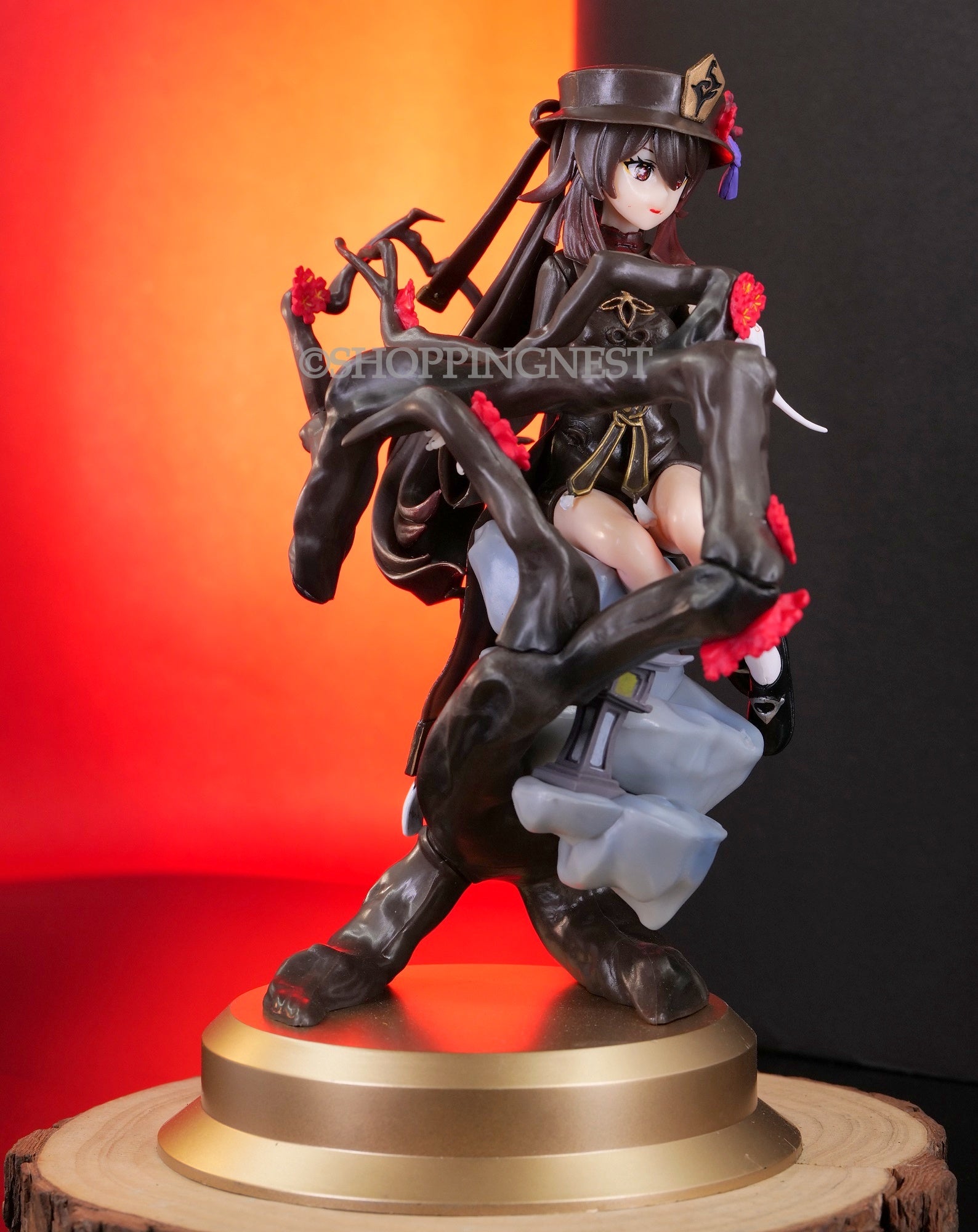 Genshin Impact Hutao  PVC Model Action Figure  | 23 Cms |